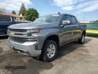 2019 Chevrolet Silverado 1500 LT with VIN 1GCUYDED1KZ135435, listed as a Copart auction lot 67488875 with 88,007 mi miles and Salvage title. Bid and sale history available at DreamBid. Image 1.