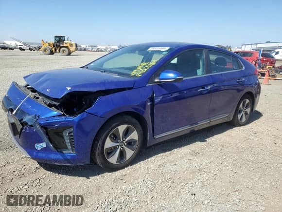 2019 Hyundai Ioniq Limited с VIN KMHC05LH0KU050044, выставлен на аукционе Copart как лот 69305464 с пробегом 59 059 миль миль и Списание • Salvage title. История ставок и продаж доступна на DreamBid. Изображение 1.