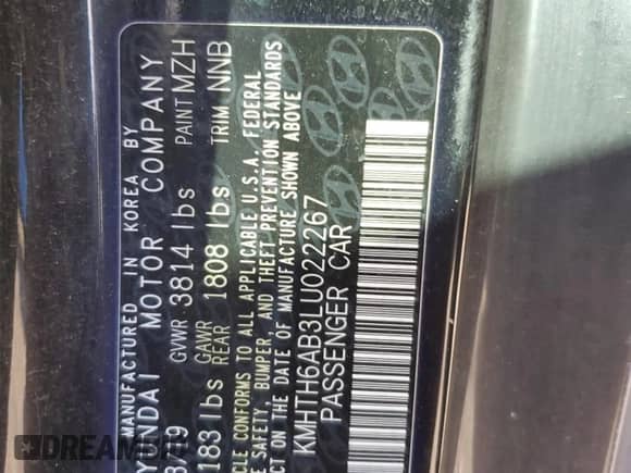 2020 Hyundai Veloster Turbo Ultimate z VIN KMHTH6AB3LU022267, wystawiony jako Copart lot #73130394 z przebiegiem 91 298 mil mil oraz Szkoda całkowita • Salvage title. Historia ofert i sprzedaży dostępna na DreamBid. Obrazek 12.