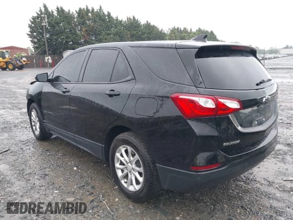 ✅ 2020 Chevrolet Equinox LS • VIN: 2GNAXFEVXL6167010 • Lot: 42242427. Listed on IAAI with 124,948 mi. Free auction sales archive from the USA and detailed vehicle history report at DreamBid. Image 3.