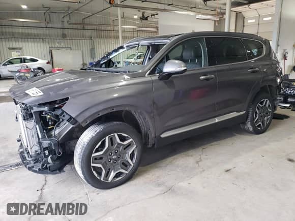 2022 Hyundai Santa Fe Limited with VIN KM8S5DA11NU053245, listed as a Copart auction lot 86515155 with 59,998 mi miles and Salvage title. Bid and sale history available at DreamBid. Image 1.