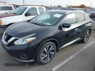 ✅ 2015 Nissan Murano Platinum • VIN: 5N1AZ2MH2FN209401 • Lot: 43649236. Wystawiony na IAAI z przebiegiem 201 795 mil. Bezpłatny archiwum sprzedaży aukcyjnych z USA i szczegółowy raport historii pojazdu na DreamBid. Zdjęcie 2.