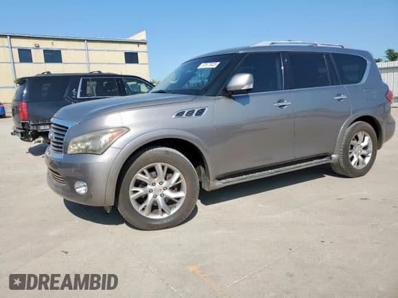 ✅ 2011 Infiniti QX56 7-passenger • VIN: JN8AZ2NF4B9501043 • Lot: 57677025. Listed on Copart with 158,801 mi. Free auction sales archive from the USA and detailed vehicle history report at DreamBid. Image 1.
