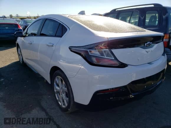 2018 Chevrolet Volt Premier with VIN 1G1RD6S59JU107008, listed as a Copart auction lot 39558823 with 88,124 mi miles and . Bid and sale history available at DreamBid. Image 2.
