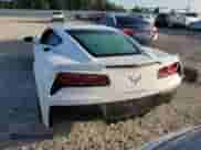 2014 Chevrolet Corvette Z51 1LT with VIN 1G1YH2D70E5128854, listed as a Copart auction lot 76818944 with 26,783 mi miles and Salvage title. Bid and sale history available at DreamBid. Image 6.