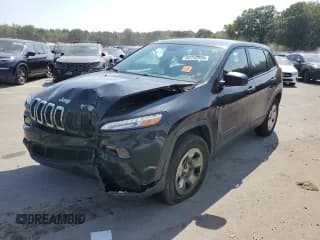 ✅ 2015 Jeep Cherokee Sport • VIN: 1C4PJMAB7FW619848 • Lot: 83762955. Wystawiony na Copart z przebiegiem 158 516 mil. Bezpłatny archiwum sprzedaży aukcyjnych z USA i szczegółowy raport historii pojazdu na DreamBid. Zdjęcie 1.