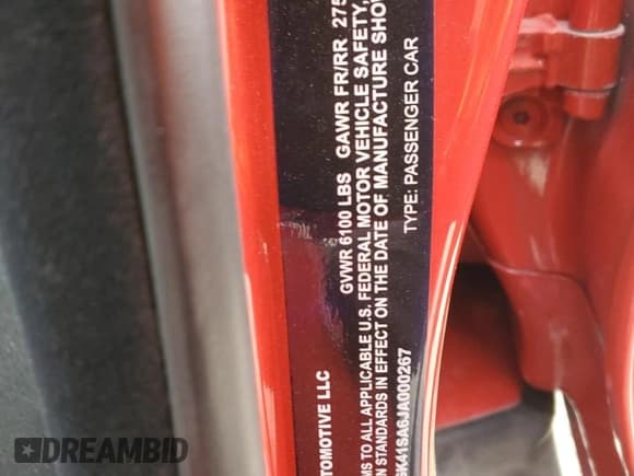 ✅ 2018 Karma Revero • VIN: 50GK41SA6JA000267 • Lot: 88059765. Wystawiony na Copart z przebiegiem 90 195 mil. Bezpłatny archiwum sprzedaży aukcyjnych z USA i szczegółowy raport historii pojazdu na DreamBid. Zdjęcie 13.