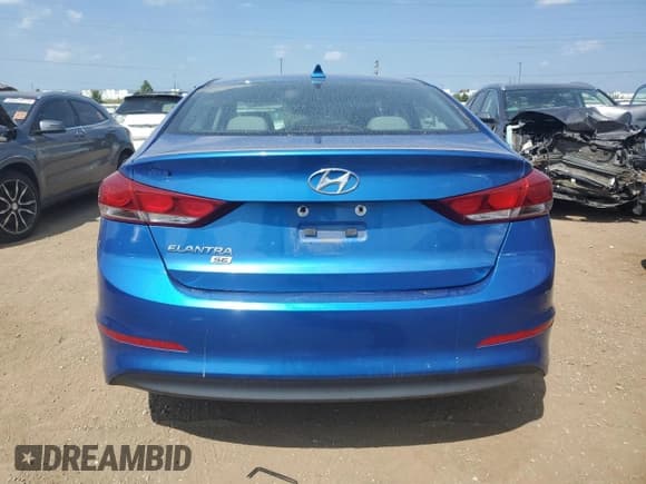 ✅ 2017 Hyundai Elantra SE • VIN: 5NPD74LF6HH171368 • Lot: 68757535. Listed on Copart with 146,557 mi. Free auction sales archive from the USA and detailed vehicle history report at DreamBid. Image 6.