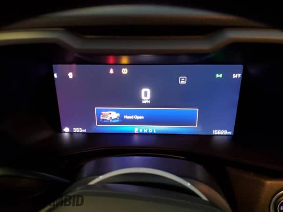 2025 Chevrolet Colorado 2WD Work Truck with VIN 1GCPSBEK4S1156232, listed as a Copart auction lot 89469225 with 15,629 mi miles and Clean title. Bid and sale history available at DreamBid. Image 9.