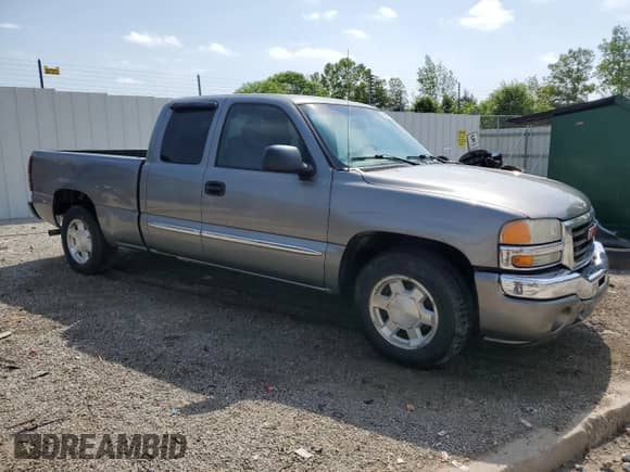 2006 GMC Sierra 1500 SLE1 with VIN 1GTEC19V46Z194795, listed as a Copart auction lot 55147785 with 334,473 mi miles and Non repairable. Bid and sale history available at DreamBid. Image 4.