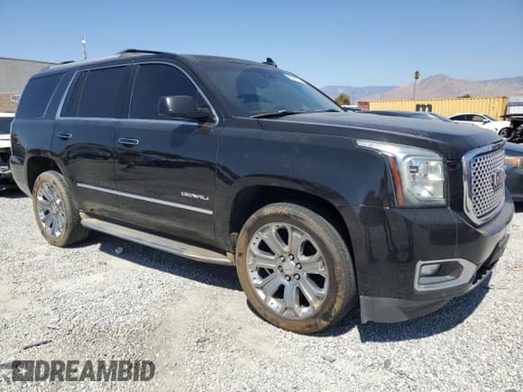 ✅ 2015 GMC Yukon Denali • VIN: 1GKS2CKJ2FR604815 • Lot: 80201135. Listed on Copart with 228,266 mi. Free auction sales archive from the USA and detailed vehicle history report at DreamBid. Image 4.