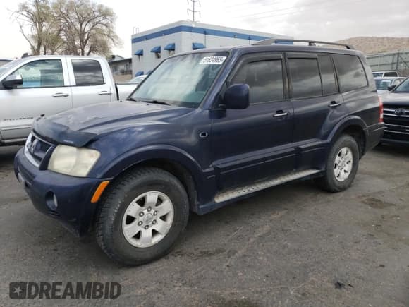 ✅ 2003 Mitsubishi Montero Limited • VIN: JA4NW51S13J042882 • Lot: 51634965. Listed on Copart with 196,187 mi. Free auction sales archive from the USA and detailed vehicle history report at DreamBid. Image 1.