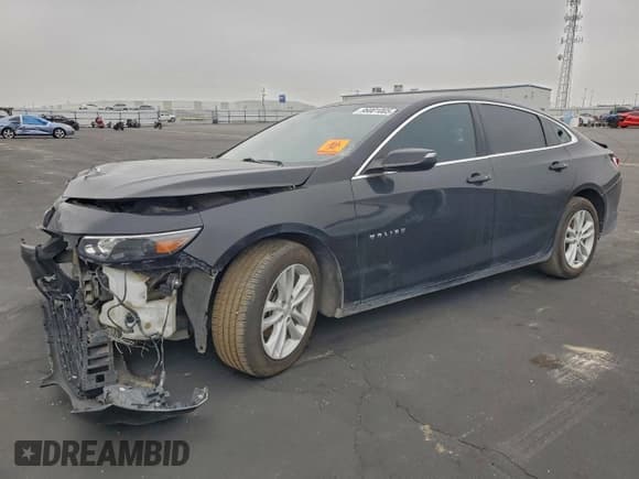 ✅ 2018 Chevrolet Malibu LT • VIN: 1G1ZD5ST8JF178892 • Lot: 96001005. Listed on Copart with 143,401 mi. Free auction sales archive from the USA and detailed vehicle history report at DreamBid. Image 1.