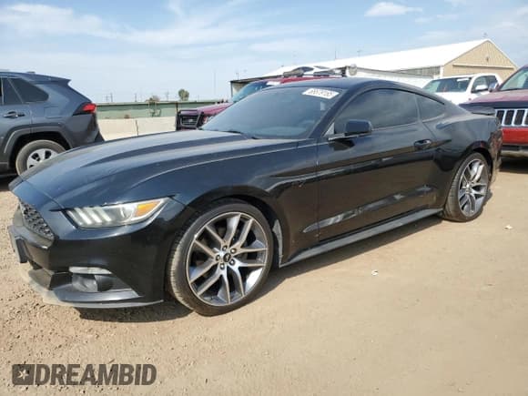✅ 2015 Ford Mustang V6 • VIN: 1FA6P8AMXF5314990 • Lot: 68679165. Listed on Copart with 125,870 mi. Free auction sales archive from the USA and detailed vehicle history report at DreamBid. Image 1.
