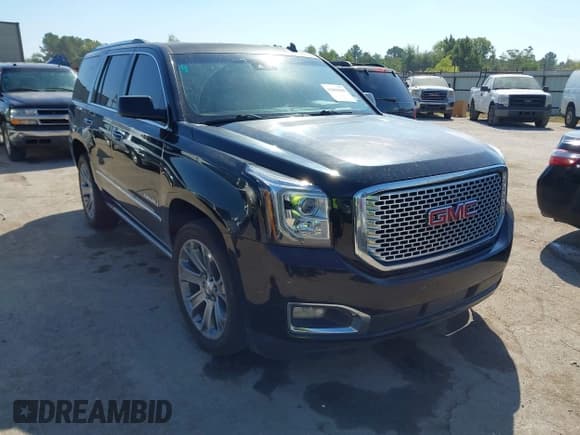 ✅ 2015 GMC Yukon Denali • VIN: 1GKS2CKJ3FR163213 • Lot: 43404430. Listed on IAAI with 205,146 mi. Free auction sales archive from the USA and detailed vehicle history report at DreamBid. Image 1.