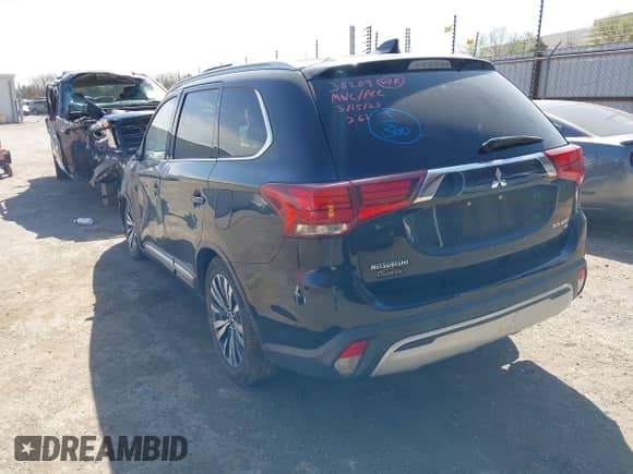 2019 Mitsubishi Outlander ES с VIN JA4AZ3A3XKZ041541, выставлен на аукционе IAAI как лот 41826586 с пробегом 104 484 миль миль и . История ставок и продаж доступна на DreamBid. Изображение 3.