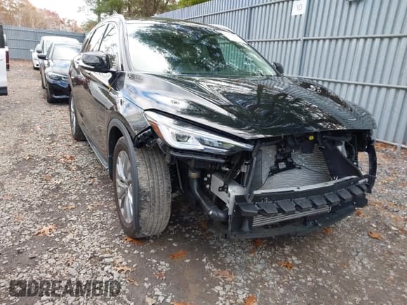 ✅ 2023 Infiniti QX50 Luxe • VIN: 3PCAJ5BB8PF112859 • Lot: 43659585. Listed on IAAI with 31,556 mi. Free auction sales archive from the USA and detailed vehicle history report at DreamBid. Image 1.