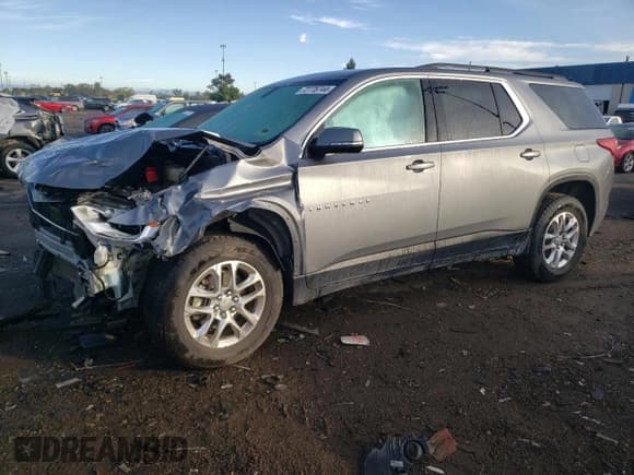 ✅ 2020 Chevrolet Traverse LT Cloth • VIN: 1GNERGKWXLJ264273 • Lot: 72778744. Wystawiony na Copart z przebiegiem 95 357 mil. Bezpłatny archiwum sprzedaży aukcyjnych z USA i szczegółowy raport historii pojazdu na DreamBid. Zdjęcie 1.