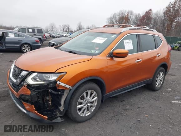 ✅ 2018 Nissan Rogue S • VIN: 5N1AT2MV7JC826966 • Lot: 43768193. Listed on IAAI with 51,059 mi. Free auction sales archive from the USA and detailed vehicle history report at DreamBid. Image 17.