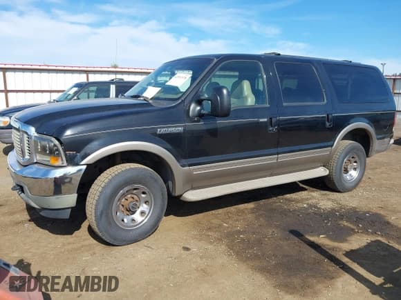 ✅ 2001 Ford Excursion Limited • VIN: 1FMNU43S41EB45847 • Лот: 42553378. Опубликован ранее на IAAI с пробегом 287 390 миль. Бесплатный доступ к архиву аукционных продаж из США и подробный отчёт об истории автомобиля на DreamBid. Изображение 2.