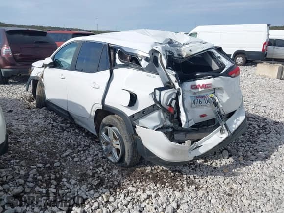 ✅ 2021 GMC Terrain SLE • VIN: 3GKALMEV9ML356189 • Лот: 43590765. Опубликован ранее на IAAI с пробегом Не указан. Бесплатный доступ к архиву аукционных продаж из США и подробный отчёт об истории автомобиля на DreamBid. Изображение 3.