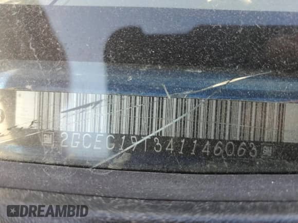 ✅ 2004 Chevrolet Silverado 1500 LS • VIN: 2GCEC19T341146063 • Lot: 69568185. Listed on Copart with Not provided. Free auction sales archive from the USA and detailed vehicle history report at DreamBid. Image 13.