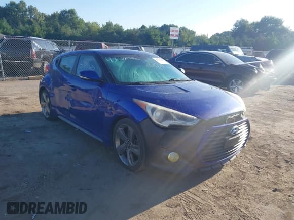 ✅ 2013 Hyundai Veloster Turbo • VIN: KMHTC6AE3DU146100 • Lot: 43121020. Listed on IAAI with 195,274 mi. Free auction sales archive from the USA and detailed vehicle history report at DreamBid. Image 6.