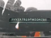 ✅ 2023 Volkswagen Taos SEL • VIN: 3VV2X7B29PM334788 • Lot: 51827675. Listed on Copart with 18,460 mi. Free auction sales archive from the USA and detailed vehicle history report at DreamBid. Image 13.