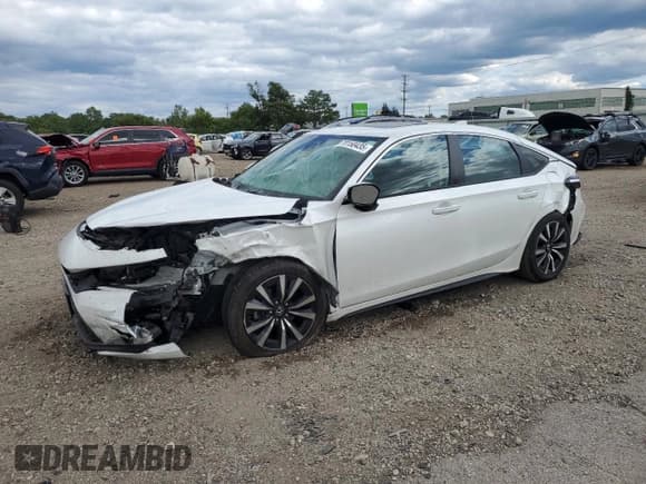 ✅ 2022 Honda Civic EX-L • VIN: 19XFL1H77NE016624 • Lot: 70150435. Wystawiony na Copart z przebiegiem 62 583 mil. Bezpłatny archiwum sprzedaży aukcyjnych z USA i szczegółowy raport historii pojazdu na DreamBid. Zdjęcie 1.