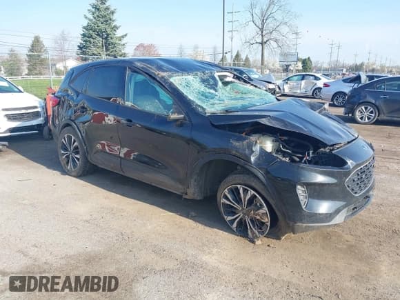 ✅ 2021 Ford Escape SE Hybrid • VIN: 1FMCU9BZ9MUB21590 • Lot: 42093168. Listed on IAAI with 112,821 mi. Free auction sales archive from the USA and detailed vehicle history report at DreamBid. Image 1.