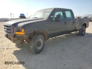 ✅ 2001 Ford F-250 • VIN: 3FTNW21LX1MA43431 • Lot: 75875554. Wystawiony na Copart z przebiegiem 179 646 mil. Bezpłatny archiwum sprzedaży aukcyjnych z USA i szczegółowy raport historii pojazdu na DreamBid. Zdjęcie 1.