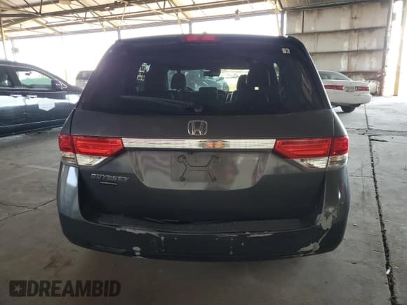 ✅ 2014 Honda Odyssey EX-L • VIN: 5FNRL5H68EB084162 • Lot: 62006705. Listed on Copart with Not provided. Free auction sales archive from the USA and detailed vehicle history report at DreamBid. Image 6.