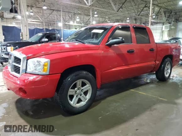 2007 Dodge Dakota ST with VIN 1D7HW28K97S270514, listed as a Copart auction lot 85917584 with 108,400 mi miles and Clean title. Bid and sale history available at DreamBid. Image 1.