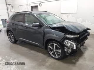 ✅ 2019 Hyundai Kona Ultimate • VIN: KM8K53A50KU193604 • Лот: 43455100. Опубликован ранее на IAAI с пробегом 48 686 миль. Бесплатный доступ к архиву аукционных продаж из США и подробный отчёт об истории автомобиля на DreamBid. Изображение 1.