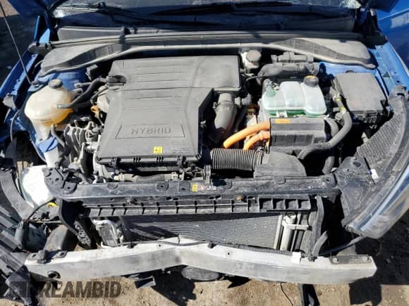 2017 Hyundai Ioniq Blue with VIN KMHC65LC4HU056425, listed as a Copart auction lot 59890914 with 92,212 mi miles and Non repairable. Bid and sale history available at DreamBid. Image 11.