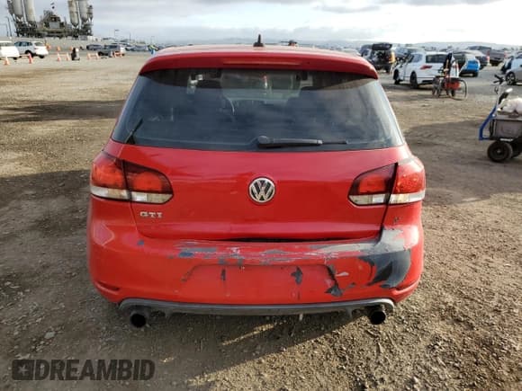 ✅ 2012 Volkswagen Golf GTI • VIN: WVWHV7AJ6CW269903 • Lot: 47475615. Listed on Copart with 117,959 mi. Free auction sales archive from the USA and detailed vehicle history report at DreamBid. Image 6.