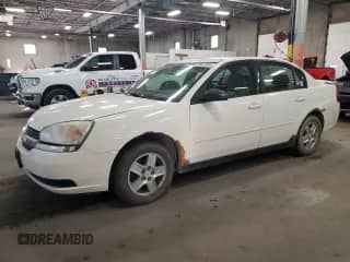 2005 Chevrolet Malibu LS with VIN 1G1ZT54835F169602, listed as a Copart auction lot 85647805 with 163,941 mi miles and Clean title. Bid and sale history available at DreamBid. Image 1.