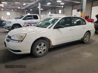 ✅ 2005 Chevrolet Malibu LS • VIN: 1G1ZT54835F169602 • Lot: 85647805. Listed on Copart with 163,941 mi. Free auction sales archive from the USA and detailed vehicle history report at DreamBid. Image 1.