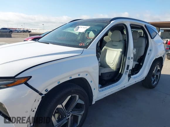 ✅ 2023 Hyundai Tucson Limited • VIN: 5NMJECAE8PH267883 • Lot: 43267605. Listed on IAAI with 22,496 mi. Free auction sales archive from the USA and detailed vehicle history report at DreamBid. Image 6.