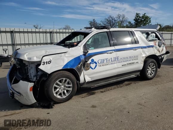 ✅ 2022 Chevrolet Suburban LT • VIN: 1GNSKCKD6NR226915 • Lot: 54315115. Listed on Copart with Not provided. Free auction sales archive from the USA and detailed vehicle history report at DreamBid. Image 1.