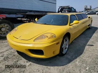 ✅ 2003 Ferrari 360 • VIN: ZFFYU51A330130999 • Лот: 65060365. Опубликован ранее на Copart с пробегом 36 903 миль. Бесплатный доступ к архиву аукционных продаж из США и подробный отчёт об истории автомобиля на DreamBid. Изображение 1.
