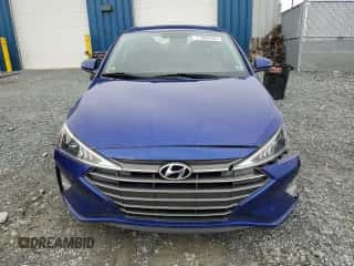 2019 Hyundai Elantra Limited with VIN KMHD84LF0KU856486, listed as a Copart auction lot 71397625 with 106,293 mi miles and Salvage title. Bid and sale history available at DreamBid. Image 5.