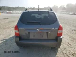 2008 Hyundai Tucson GLS z VIN KM8JM12B18U735678, wystawiony jako Copart lot #70965384 z przebiegiem 182 834 mil mil oraz Szkoda całkowita • Salvage title. Historia ofert i sprzedaży dostępna na DreamBid. Obrazek 6.