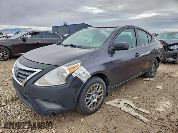 ✅ 2015 Nissan Versa SV • VIN: 3N1CN7AP4FL852403 • Lot: 94971115. Listed on Copart with 147,349 mi. Free auction sales archive from the USA and detailed vehicle history report at DreamBid. Image 1.