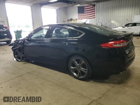 ✅ 2018 Ford Fusion Sport • VIN: 3FA6P0VP3JR144452 • Lot: 61461315. Listed on Copart with 108,641 mi. Free auction sales archive from the USA and detailed vehicle history report at DreamBid. Image 2.