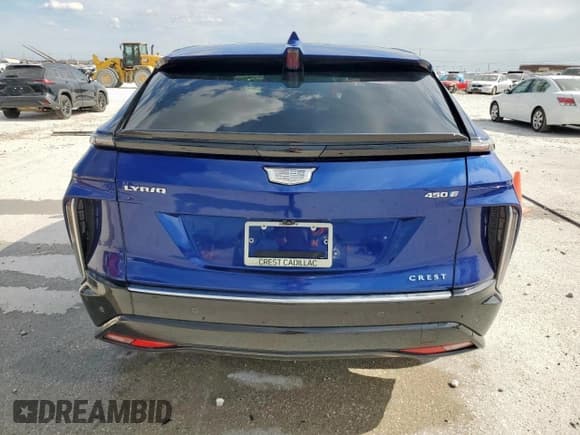 ✅ 2024 Cadillac LYRIQ Tech • VIN: 1GYKPMRK4RZ136909 • Lot: 66110415. Listed on Copart with 7,972 mi. Free auction sales archive from the USA and detailed vehicle history report at DreamBid. Image 6.
