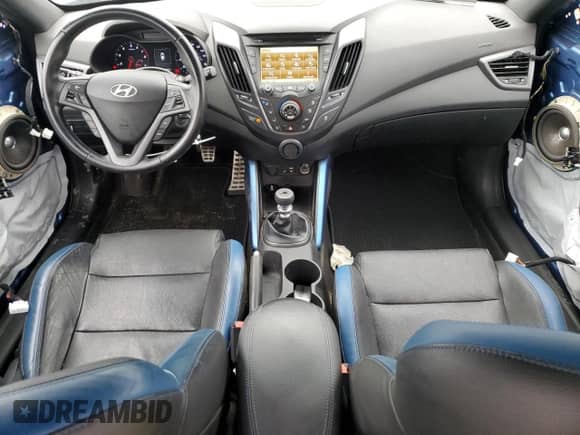 2016 Hyundai Veloster Turbo z VIN KMHTC6AE5GU250754, wystawiony jako Copart lot #73275364 z przebiegiem 71 875 mil mil oraz Szkoda całkowita • Salvage title. Historia ofert i sprzedaży dostępna na DreamBid. Obrazek 8.