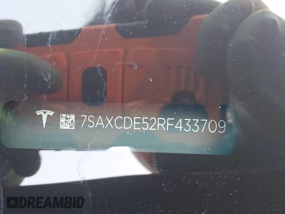 ✅ 2024 Tesla Model X • VIN: 7SAXCDE52RF433709 • Лот: 42884685. Опубликован ранее на IAAI с пробегом 16 400 миль. Бесплатный доступ к архиву аукционных продаж из США и подробный отчёт об истории автомобиля на DreamBid. Изображение 9.