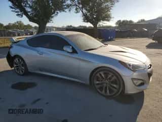 2013 Hyundai Genesis Coupe Track z VIN KMHHU6KJ4DU103142, wystawiony jako Copart lot #80947364 z przebiegiem Nie podano mil oraz Szkoda całkowita • Salvage title. Historia ofert i sprzedaży dostępna na DreamBid. Obrazek 4.