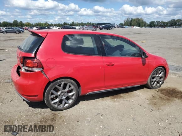 ✅ 2013 Volkswagen Golf GTI • VIN: WVWFD7AJ8DW030574 • Lot: 71099115. Listed on Copart with 72,314 mi. Free auction sales archive from the USA and detailed vehicle history report at DreamBid. Image 3.